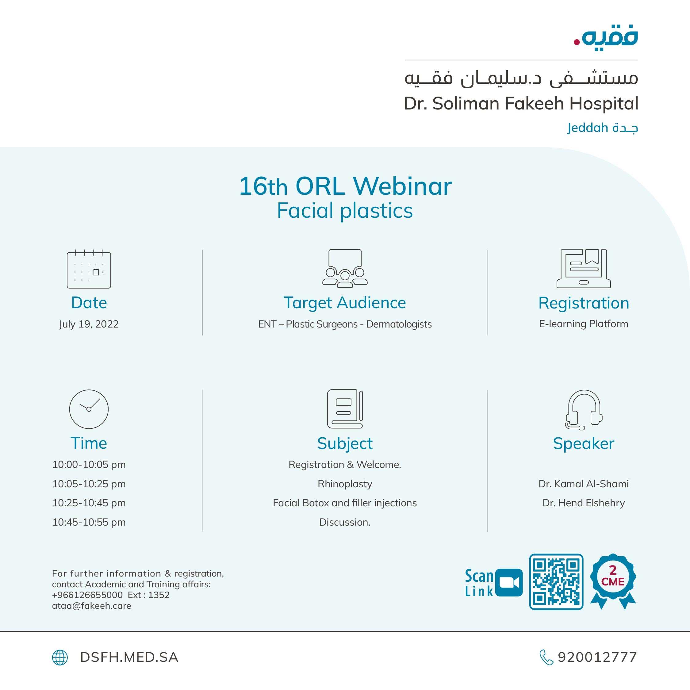 16th ORL Webinar