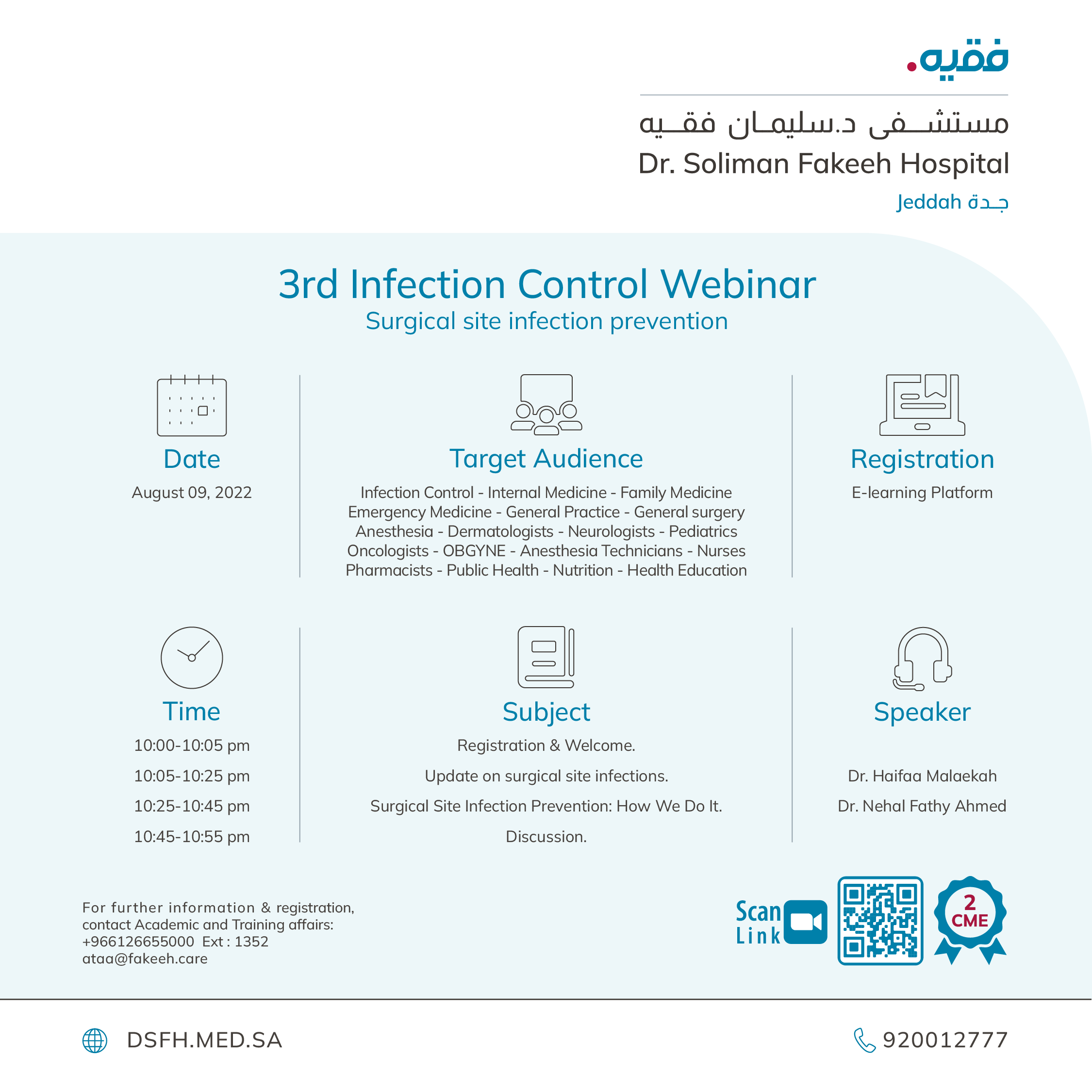 3rd Infection Control Webinar