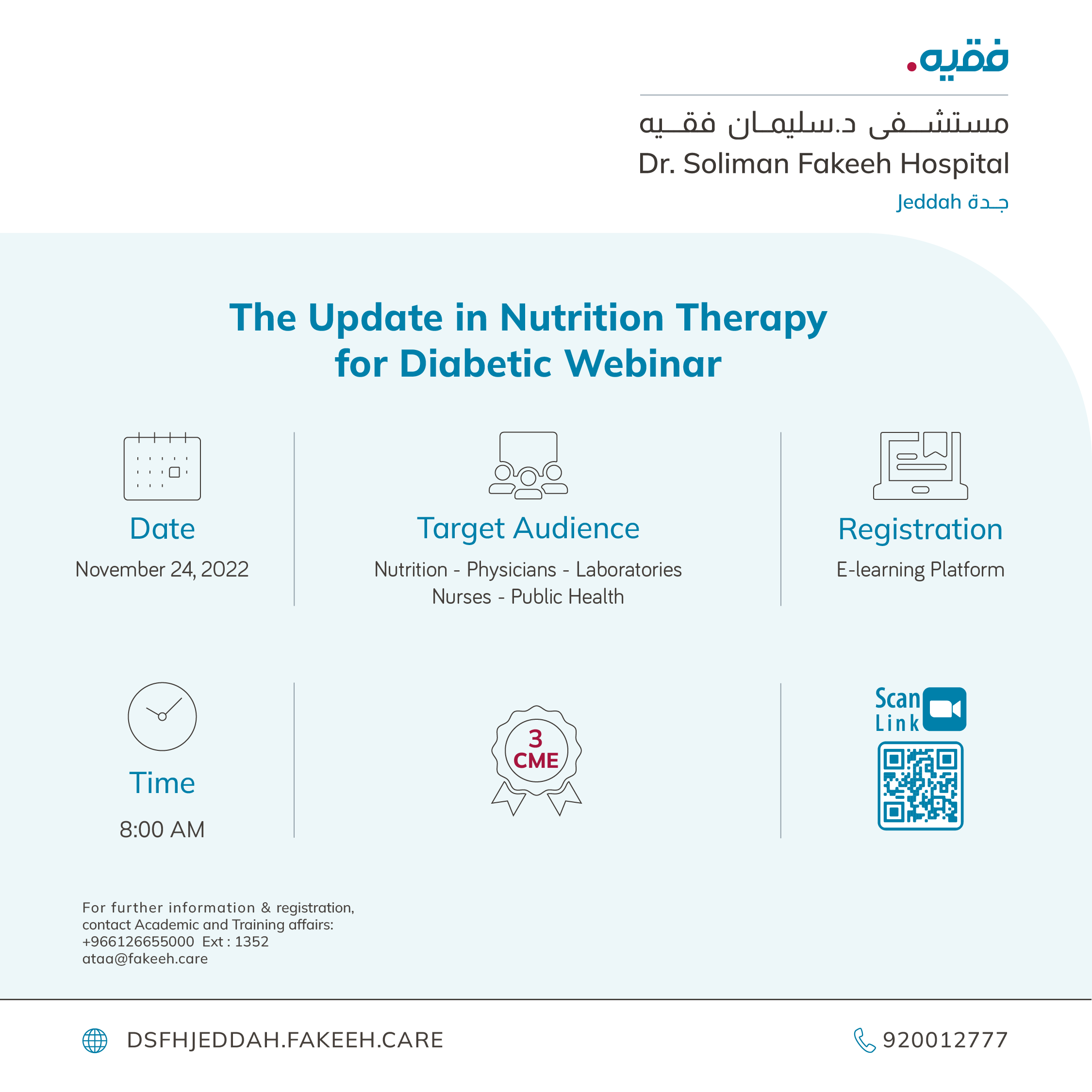 9th Clinical Nutrition Webinar