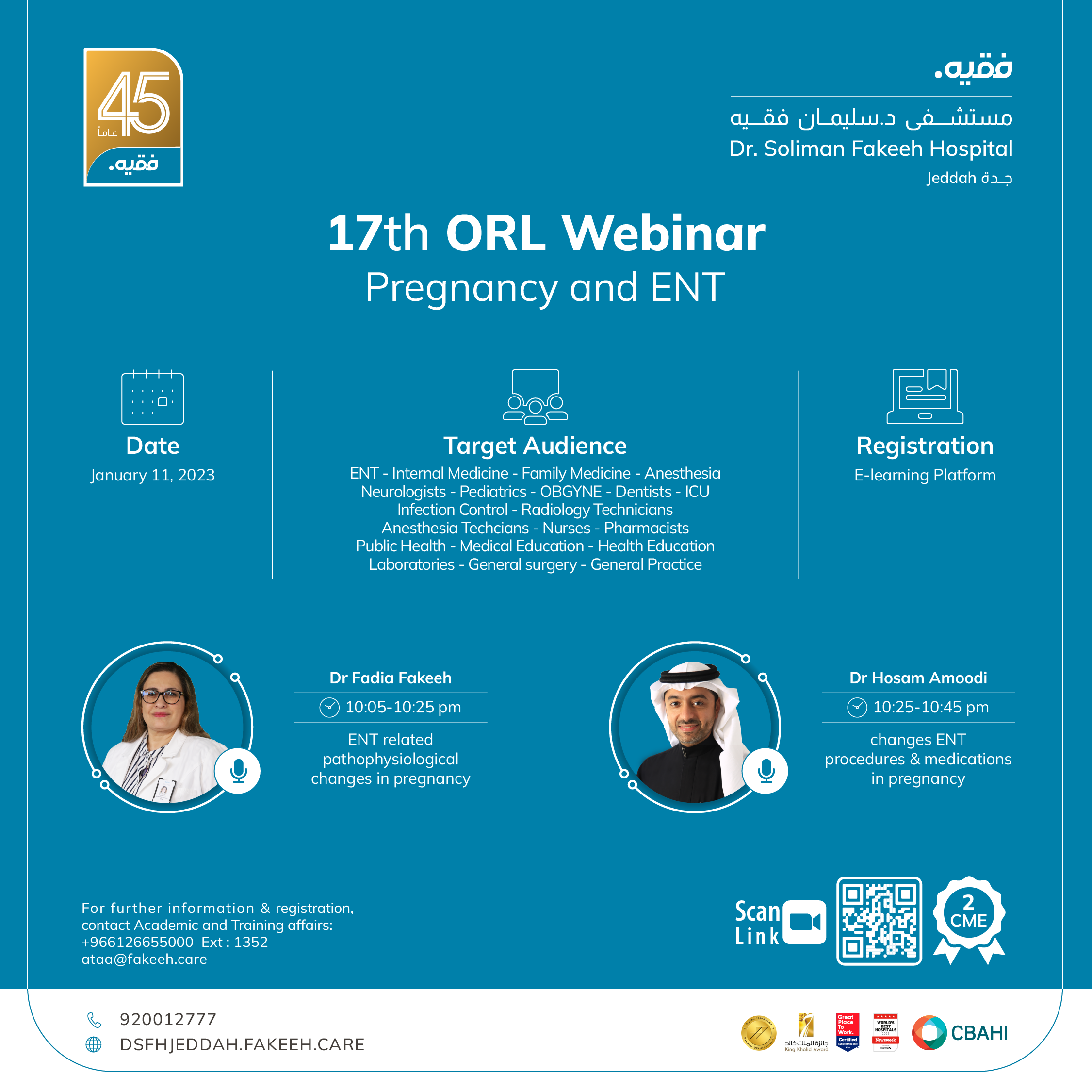 17th ORL Webinar