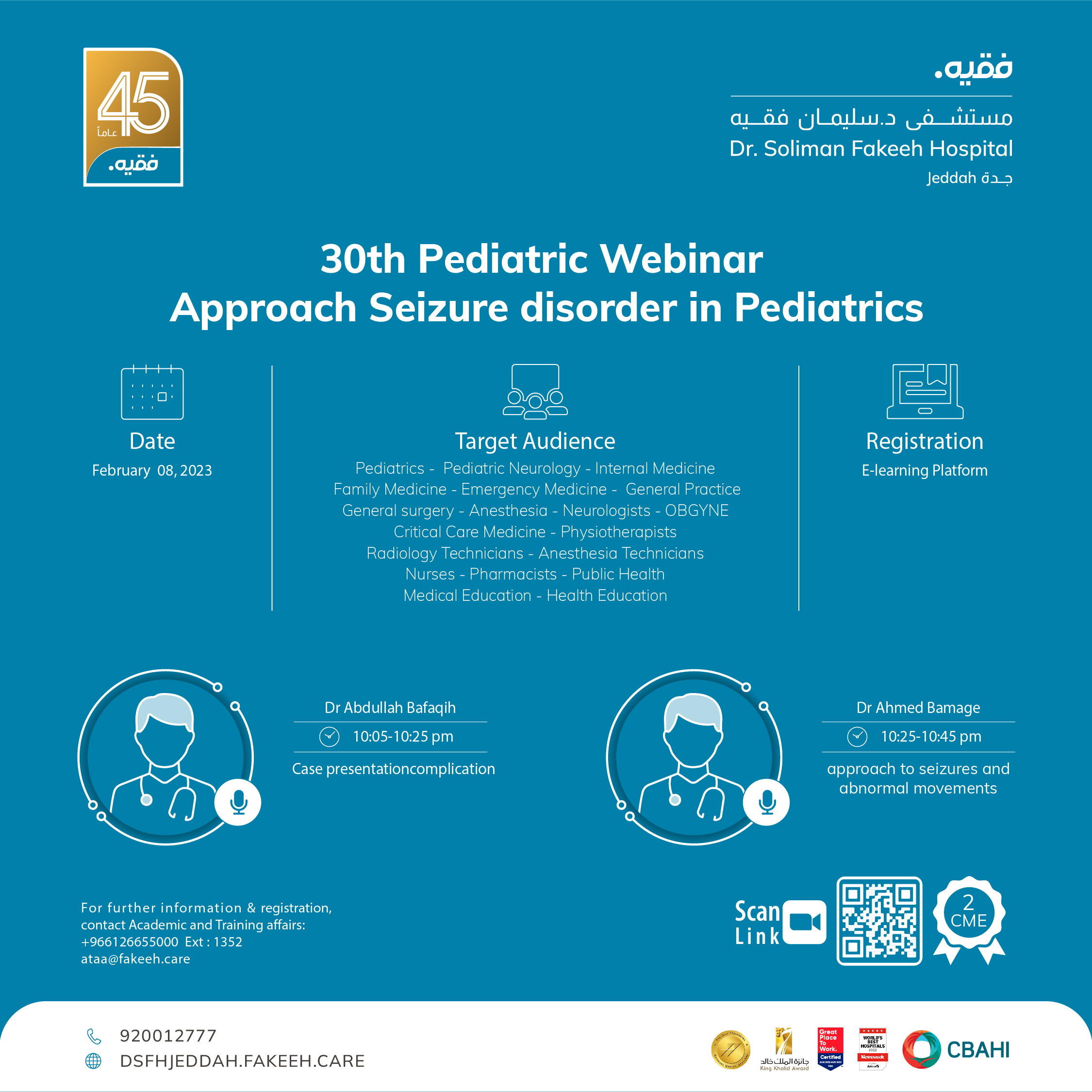 30th Pediatric Webinar