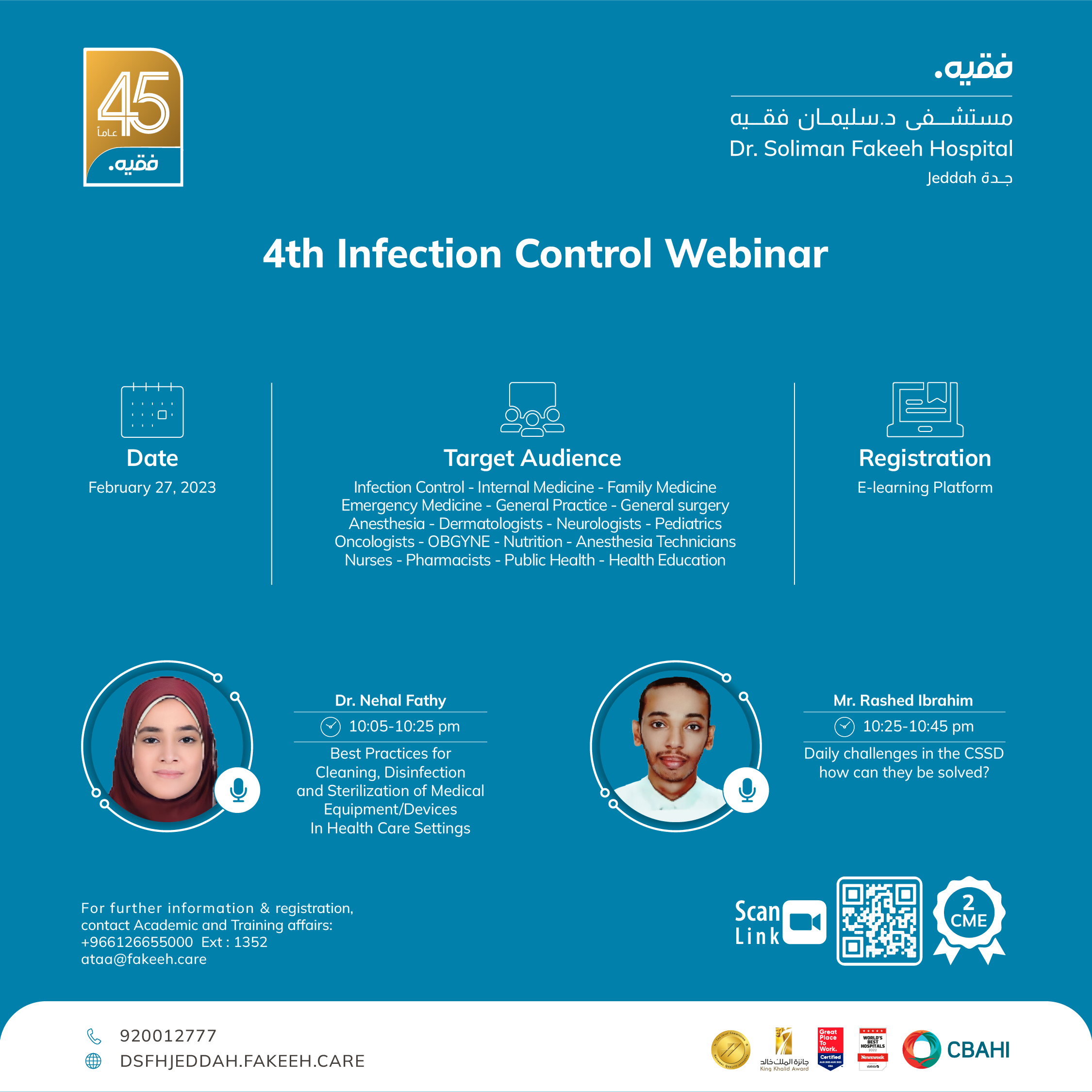 4th Infection Control Webinar