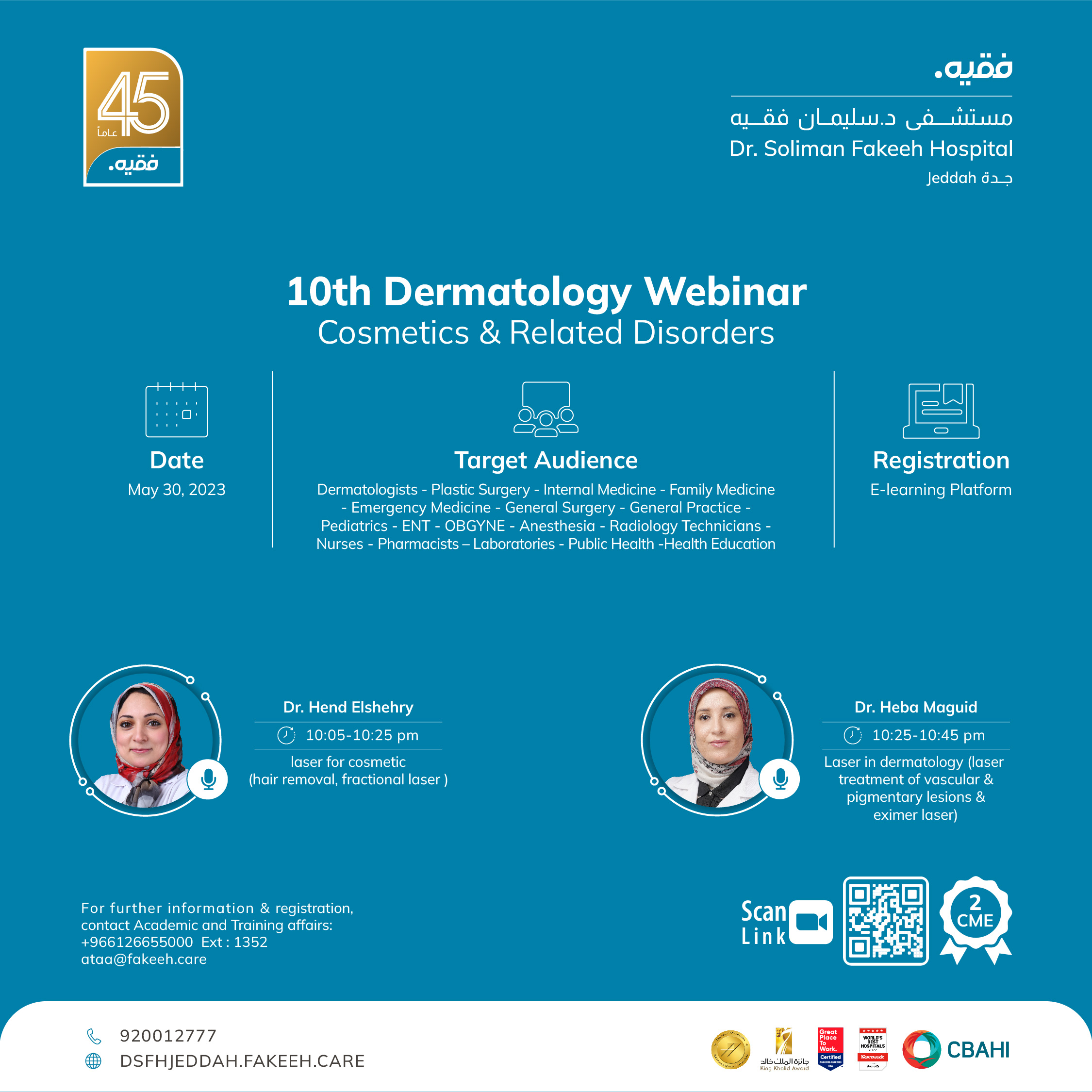 10th Dermatology Webinar