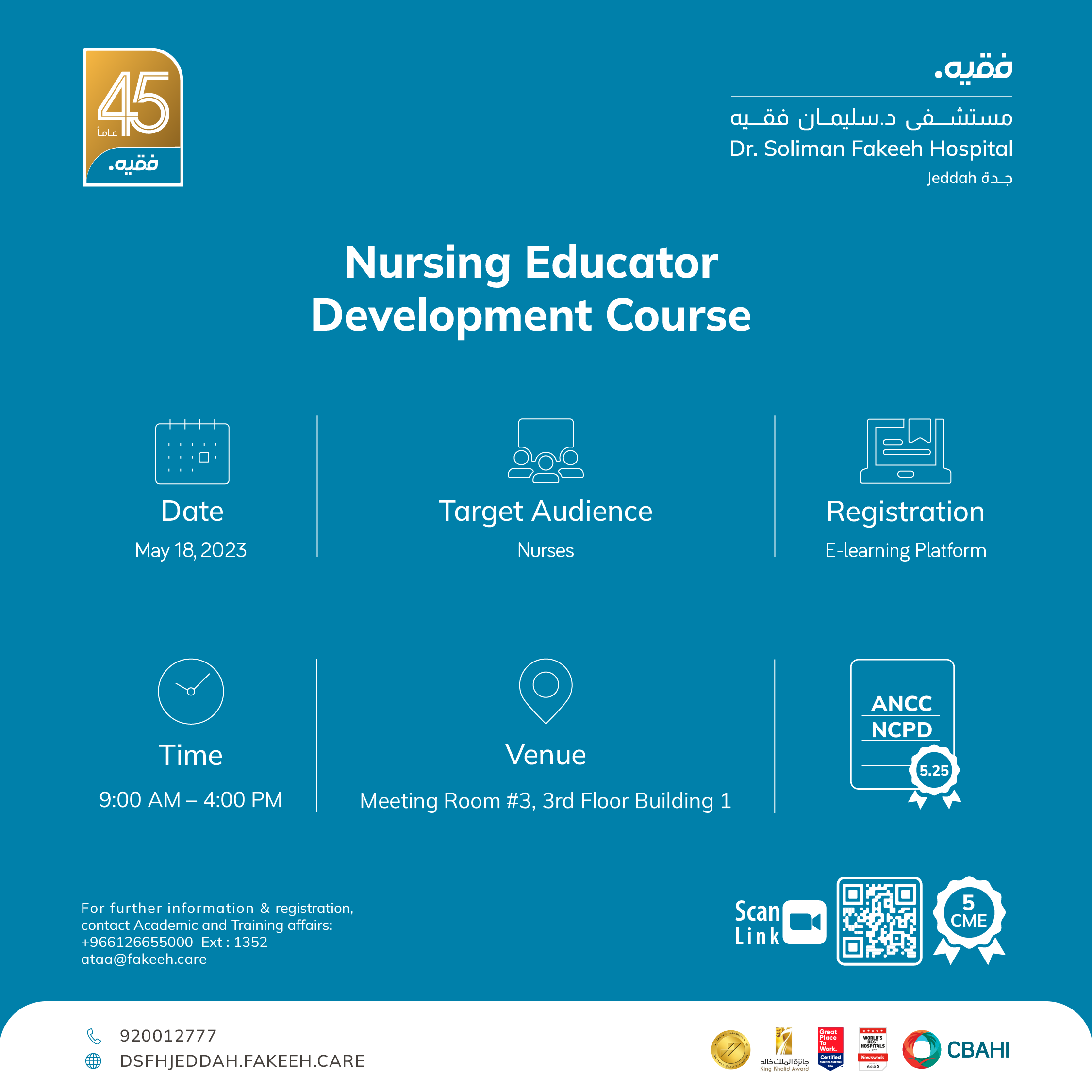 Nursing Educator Development Course