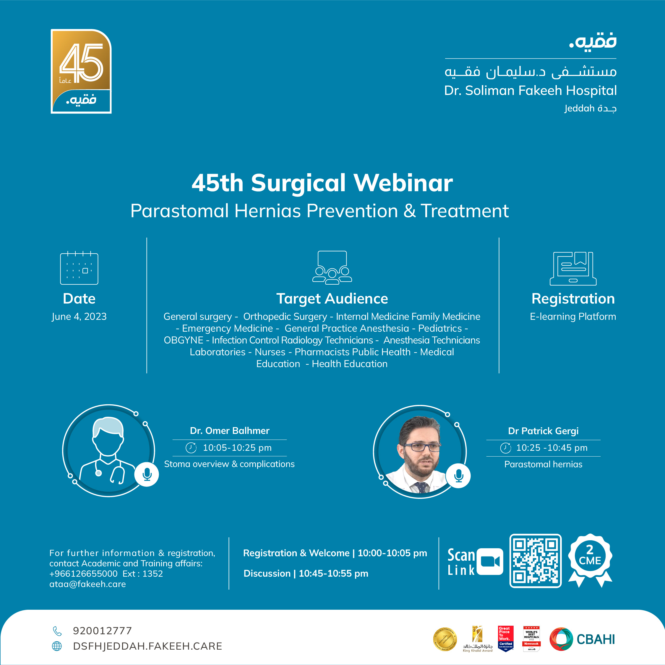 45th Surgical Webinar