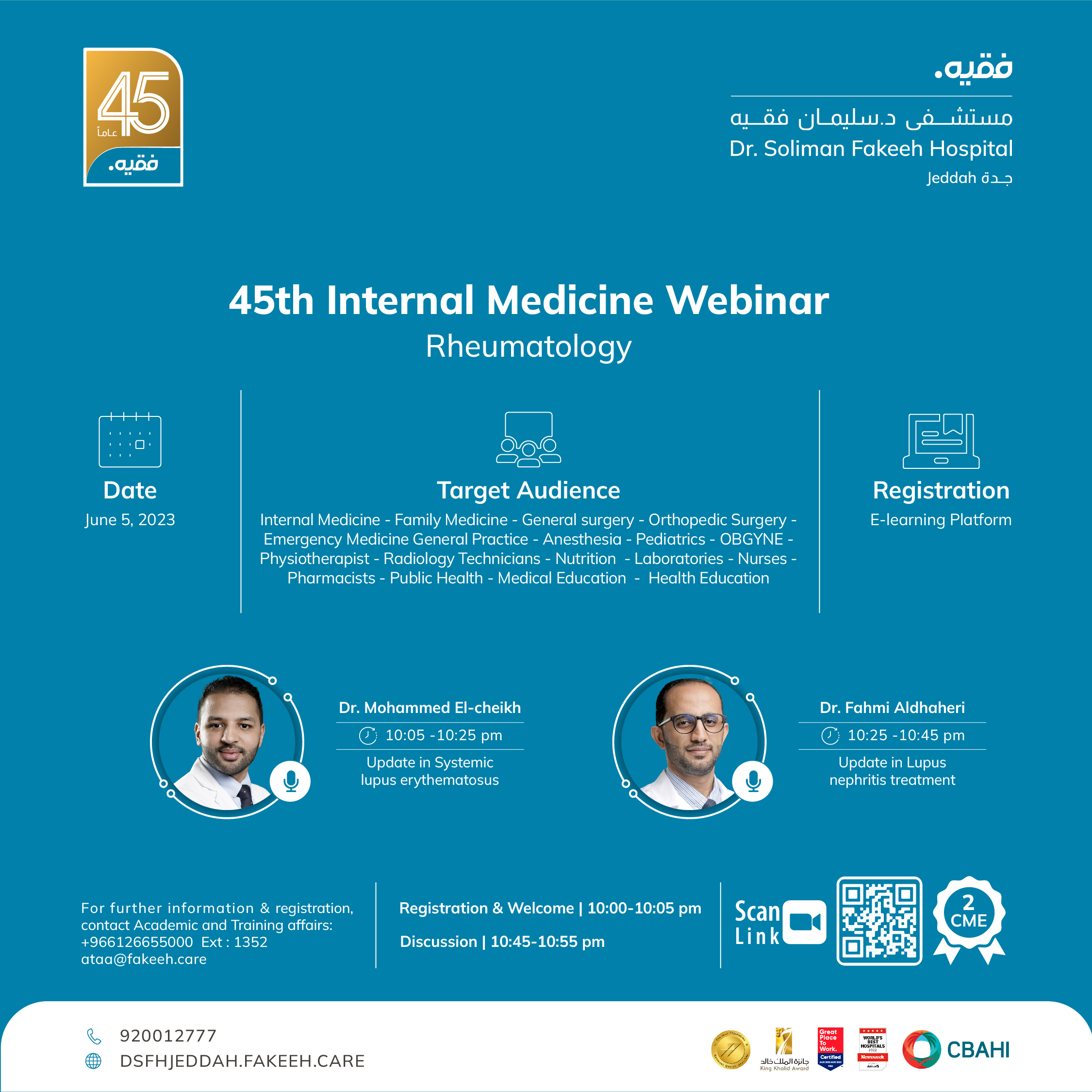 45th Internal Medicine Webinar