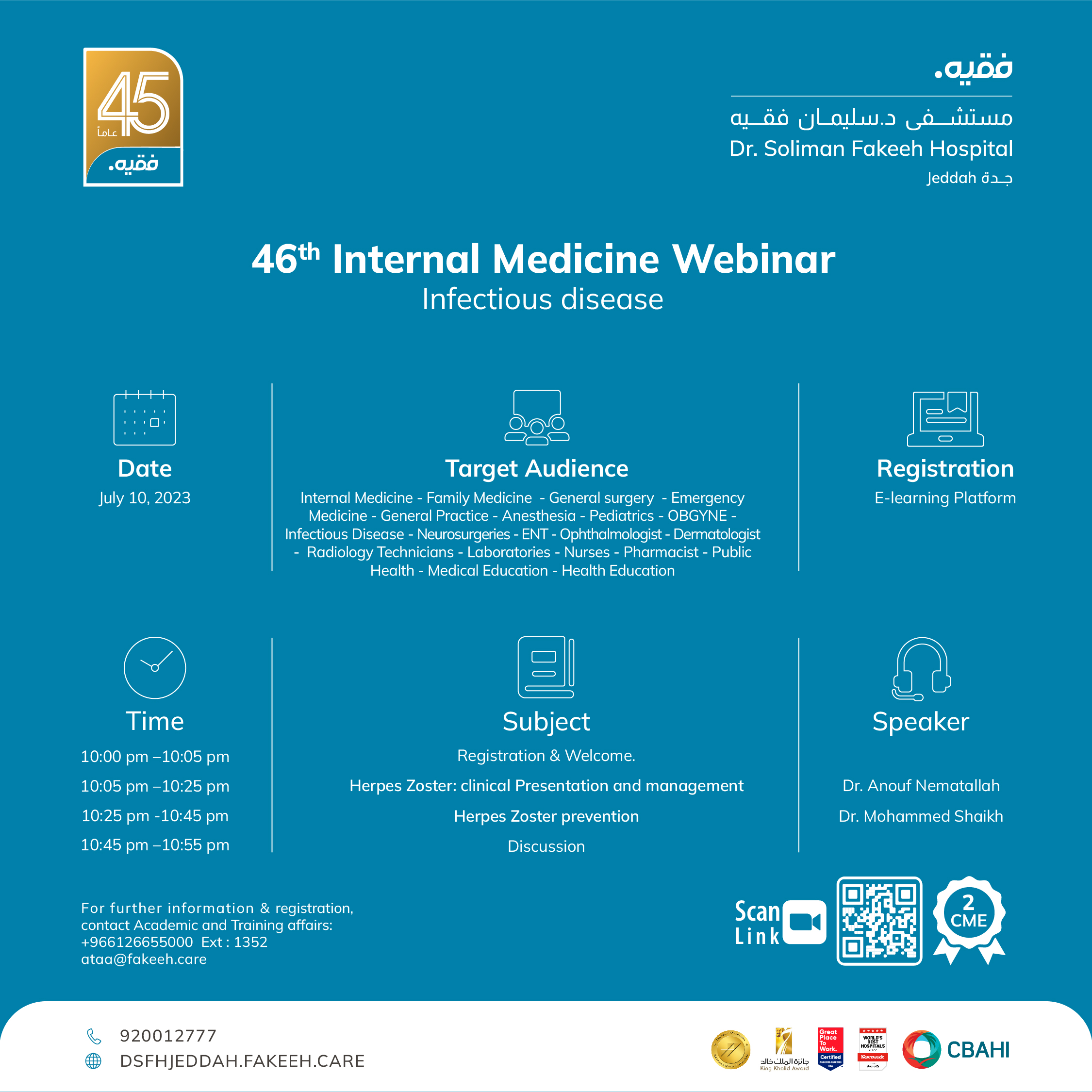 46th Internal Medicine Webinar