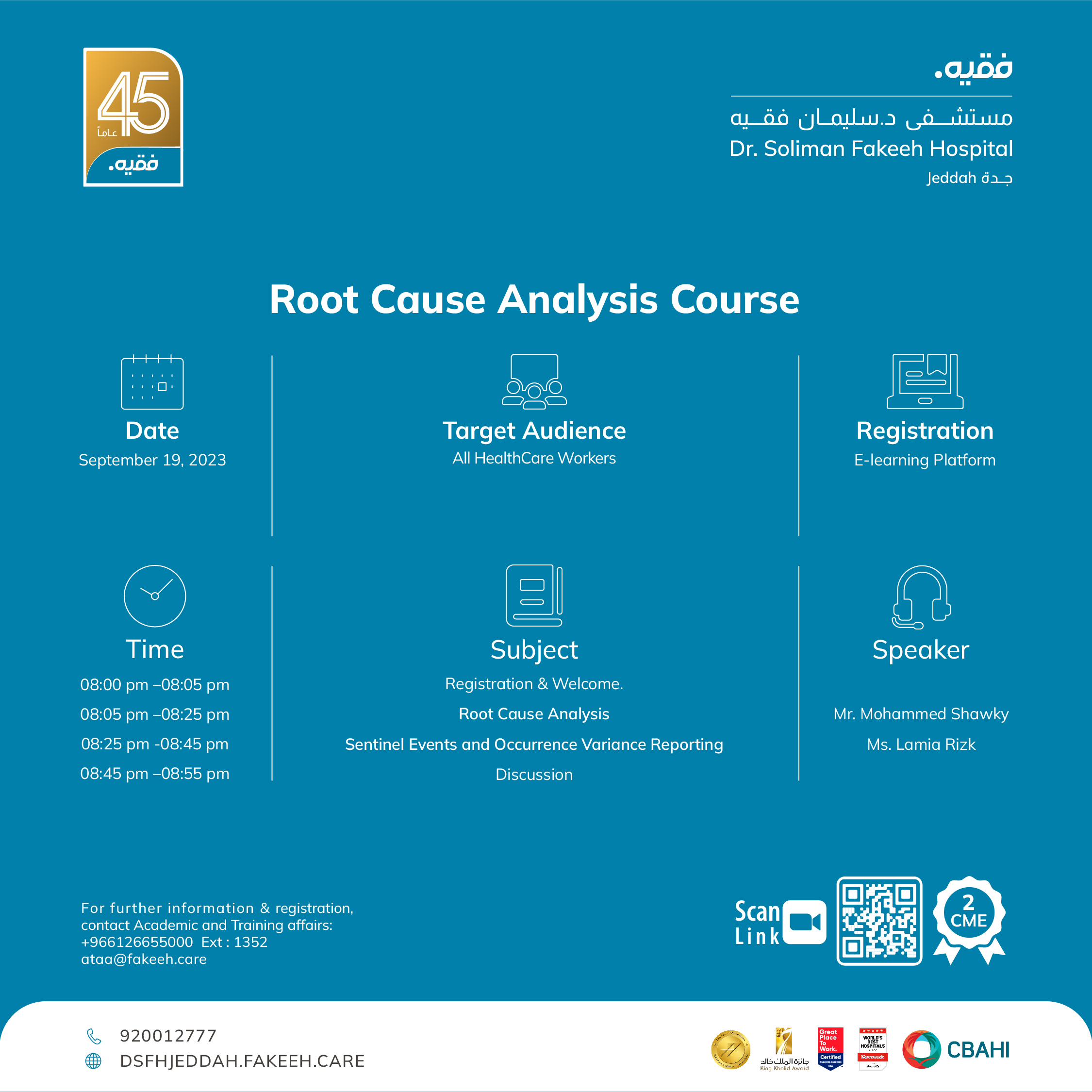 Root Cause Analysis Course