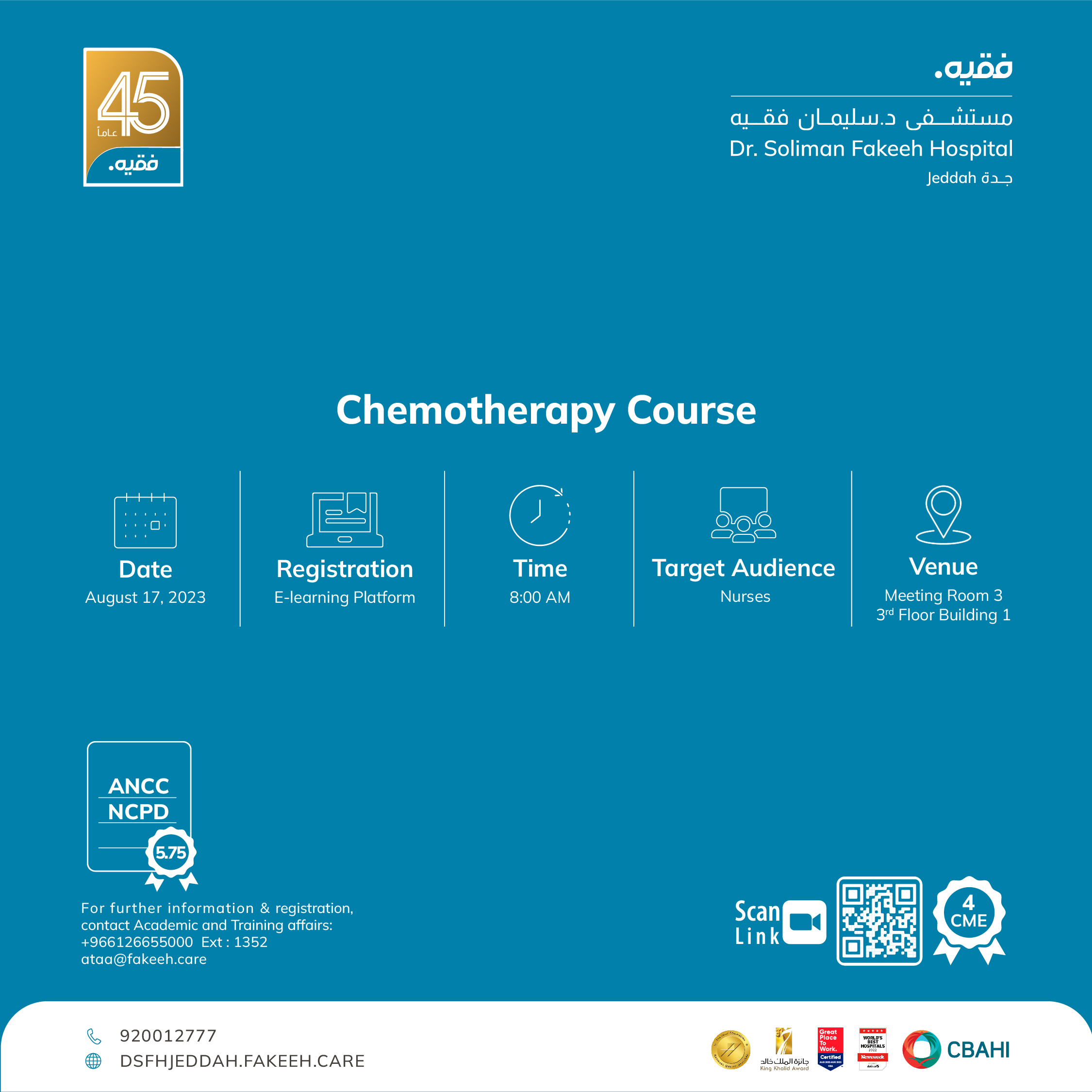 Chemotherapy Course