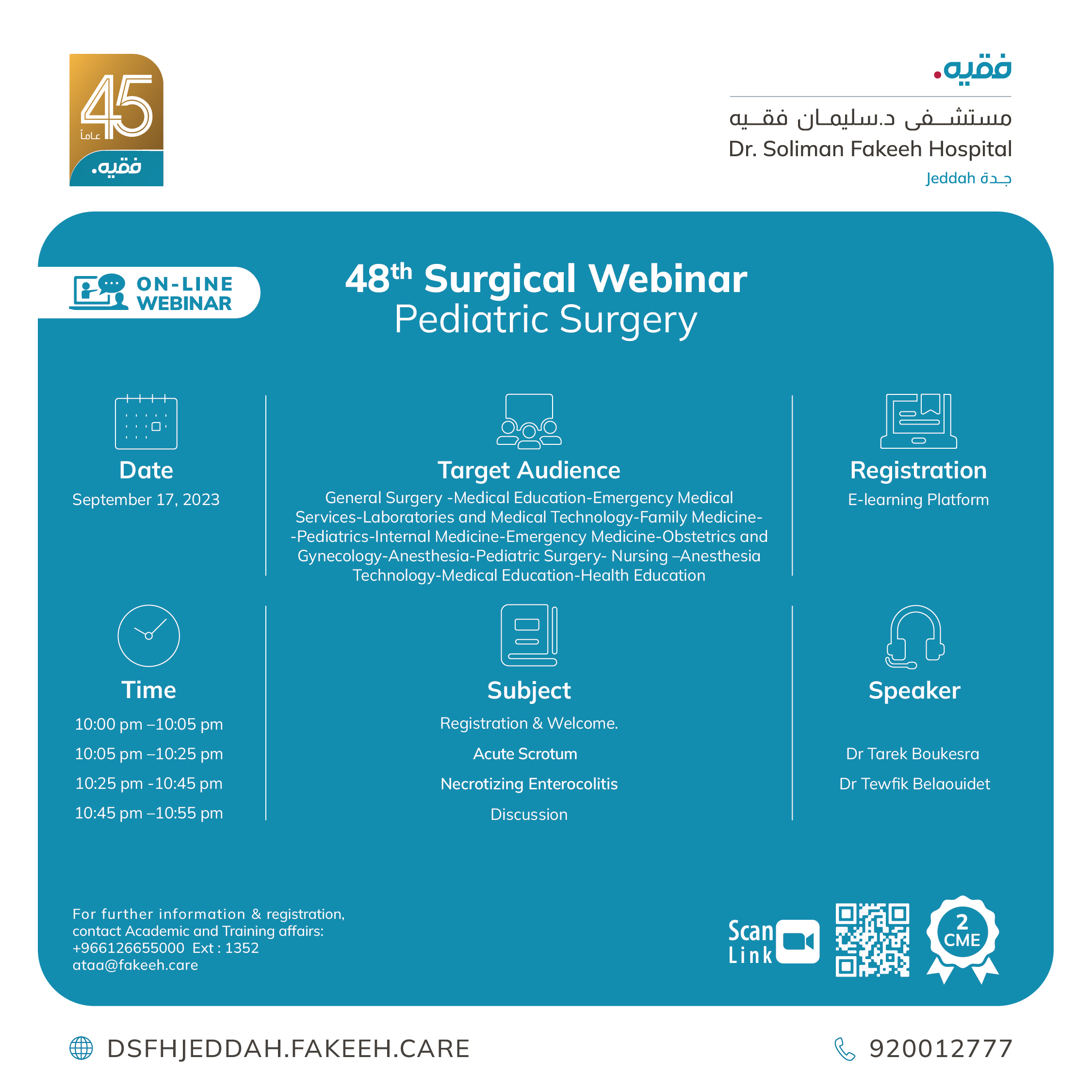 48th Surgical Webinar