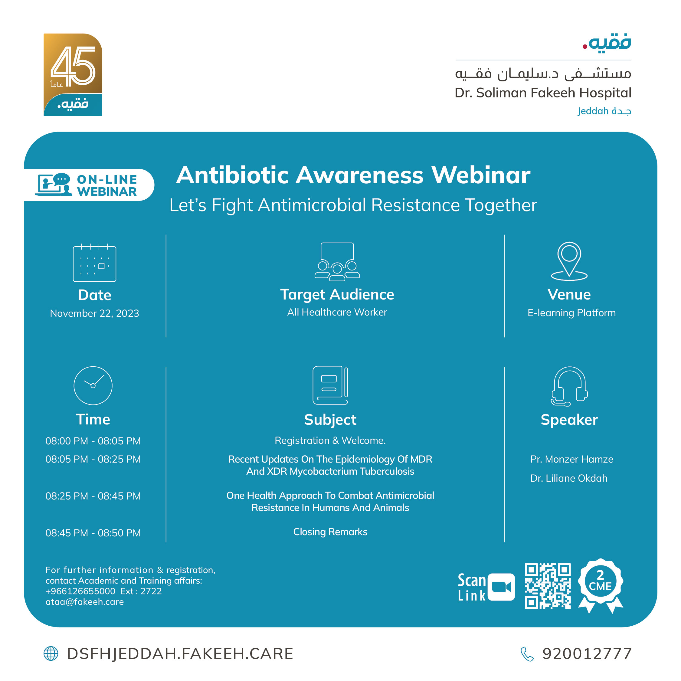 Antibiotic awareness Webinar