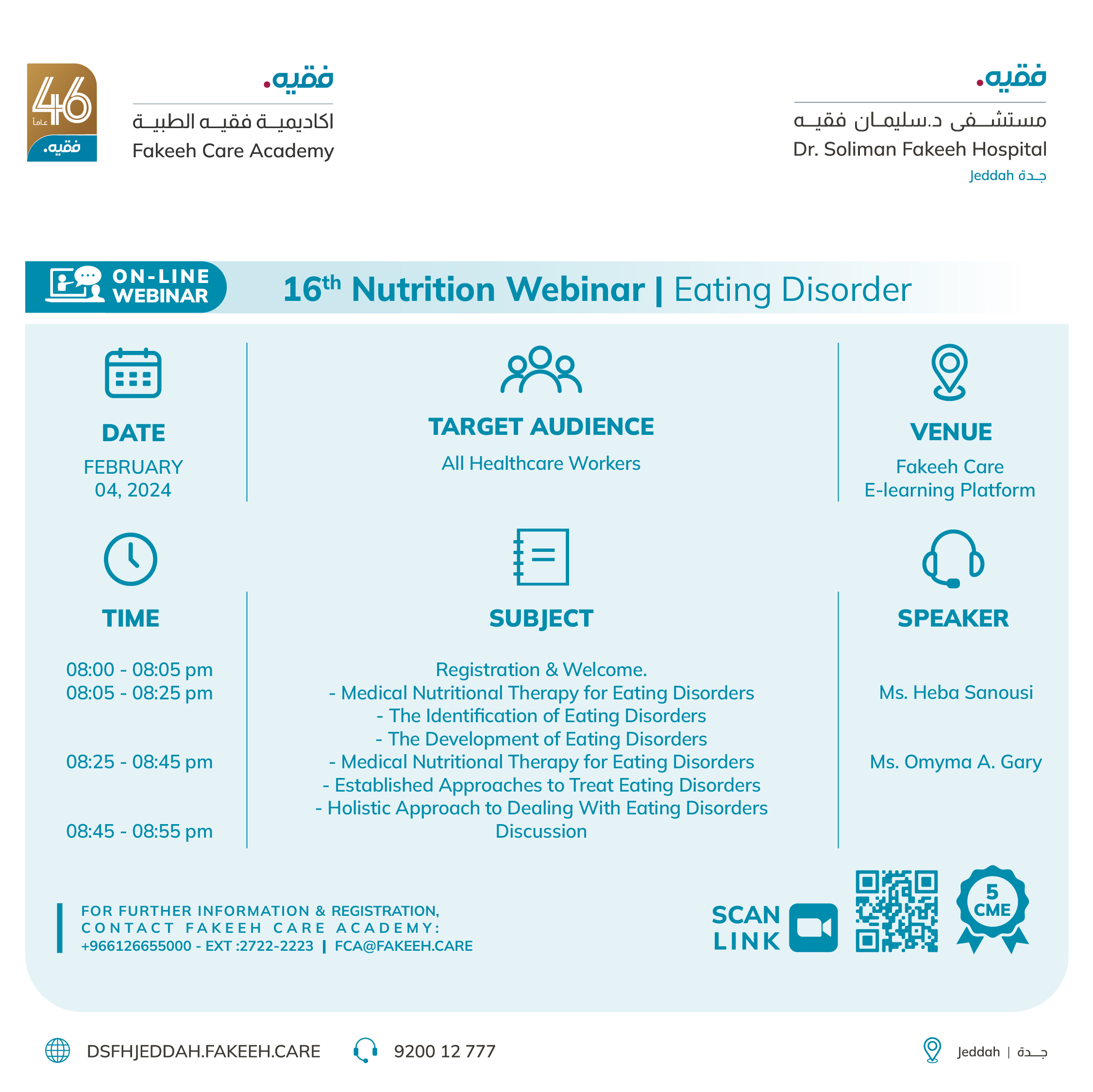 16th Nutrition Webinar