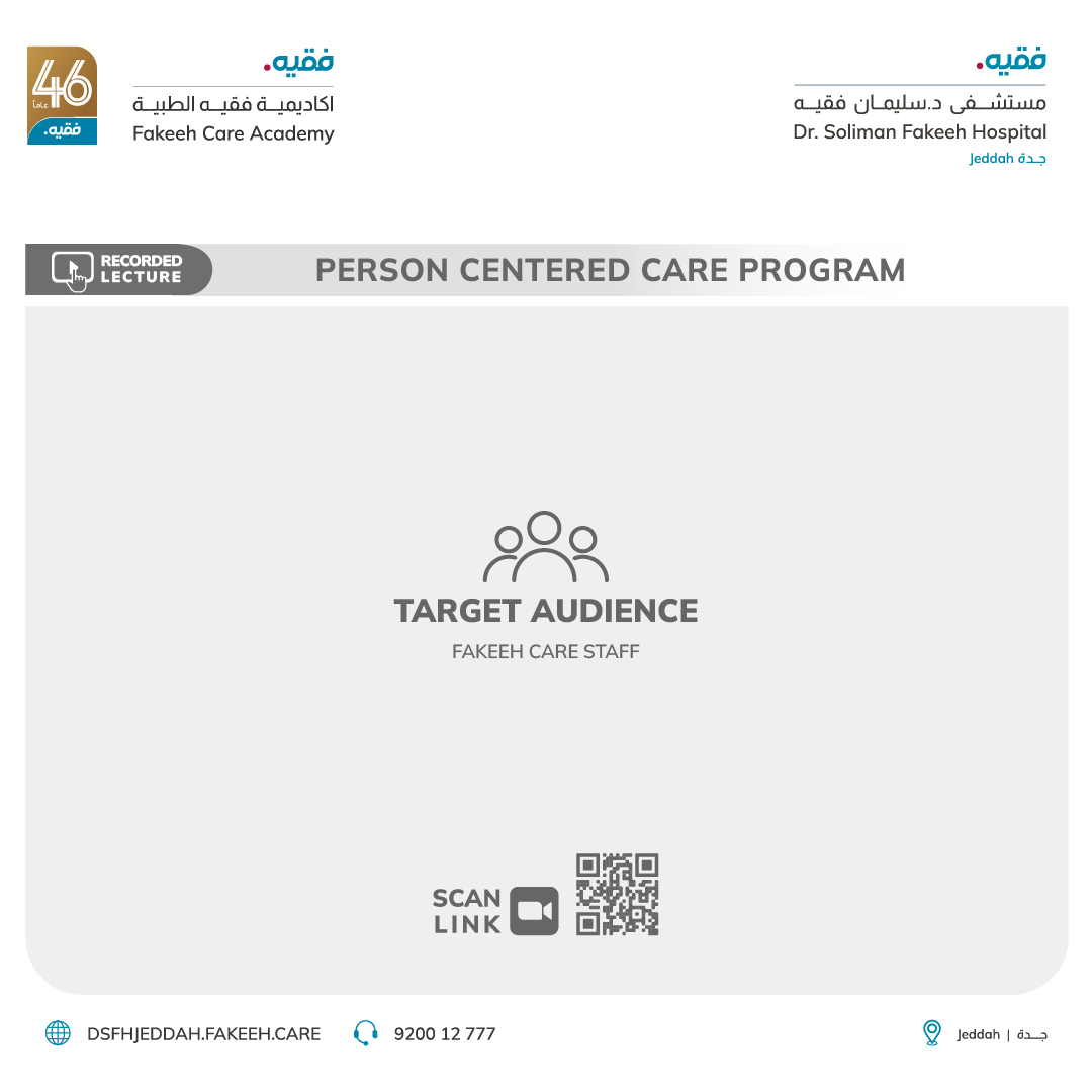 Person Centered Care Program (Re-Contracting 2024)