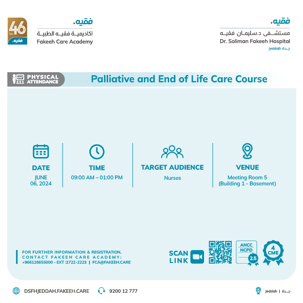 Palliative and End of Life Care Course