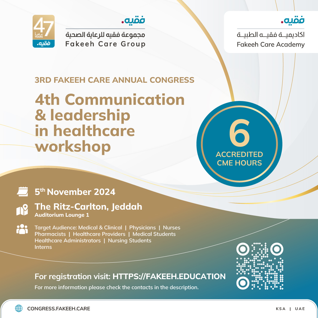 4th Communication and leadership in health care workshop