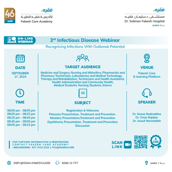 3rd Infectious Disease Webinar