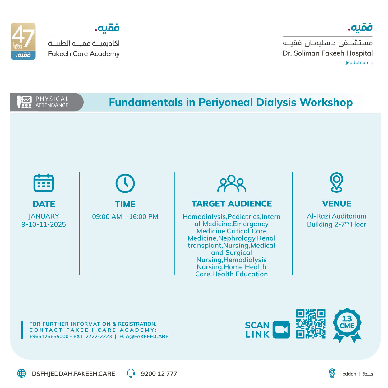 Fundamentals in Periyoneal Dialysis Workshop Provider name