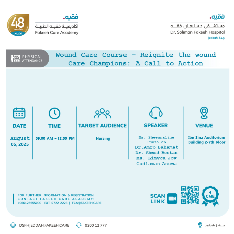 Wound Care Course Reignite the wound Care Champions A Call to Action