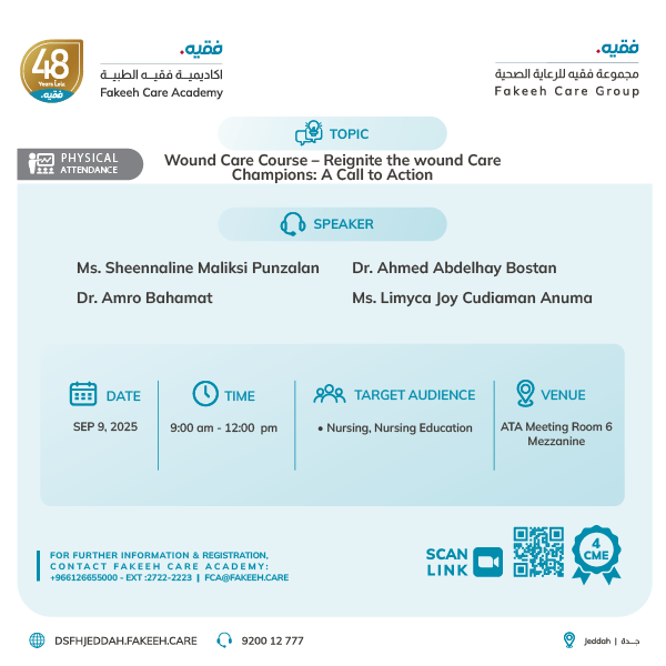 Wound Care Course – Reignite the wound Care Champions: A Call to Action